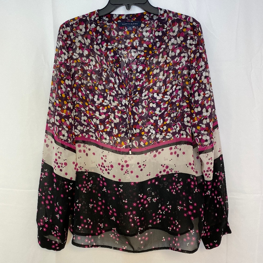 Tommy Hilfiger Floral Dress Shirt XL